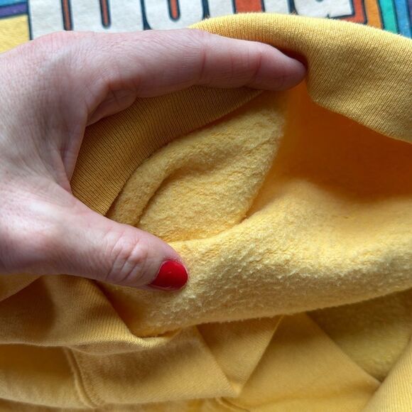 Walt Disney World Theme Park‎ Exclusive Hoodie Retro Yellow Size Medium - Picture 7 of 10